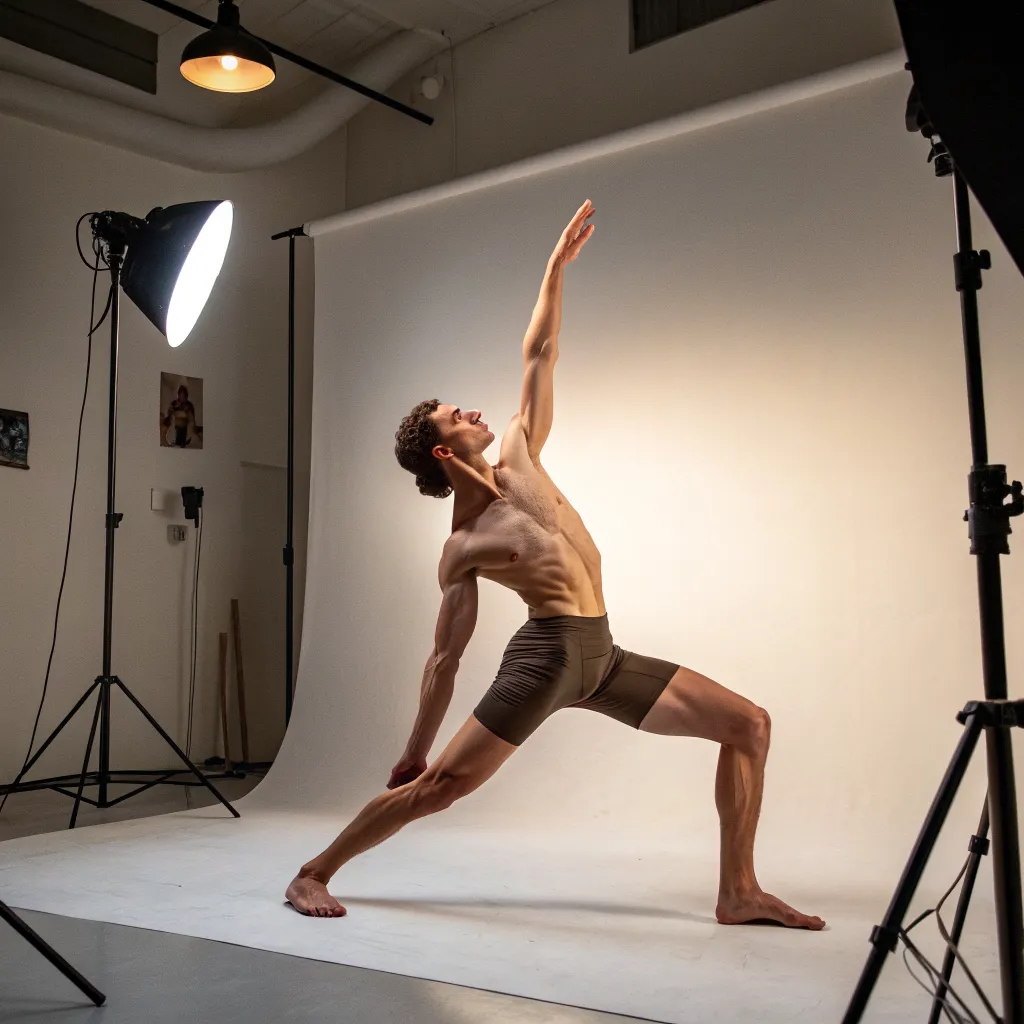 Figure drawing masterclass pose study